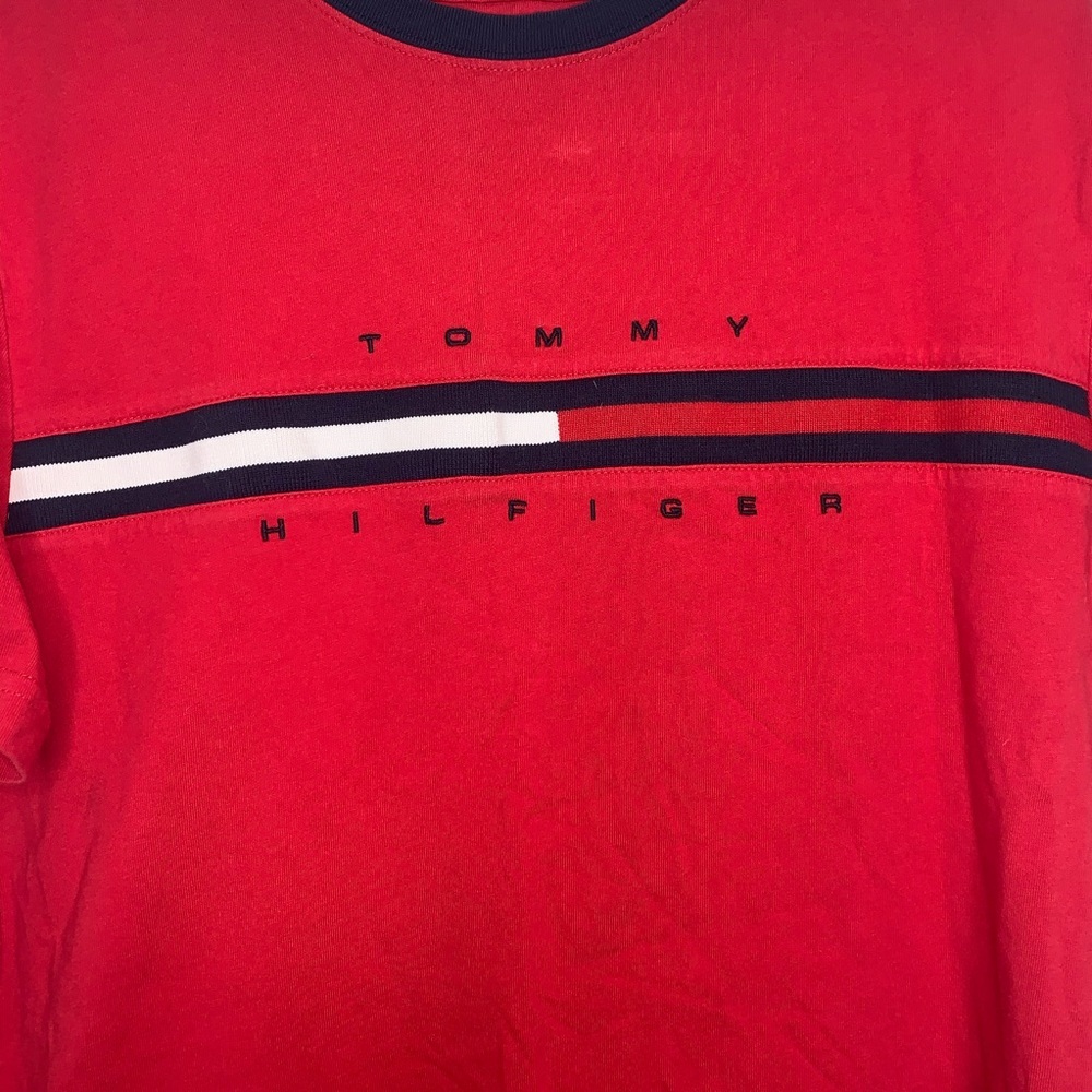 Tommy Hilfiger vintage embroidered ringer tee - Picture 2 of 5